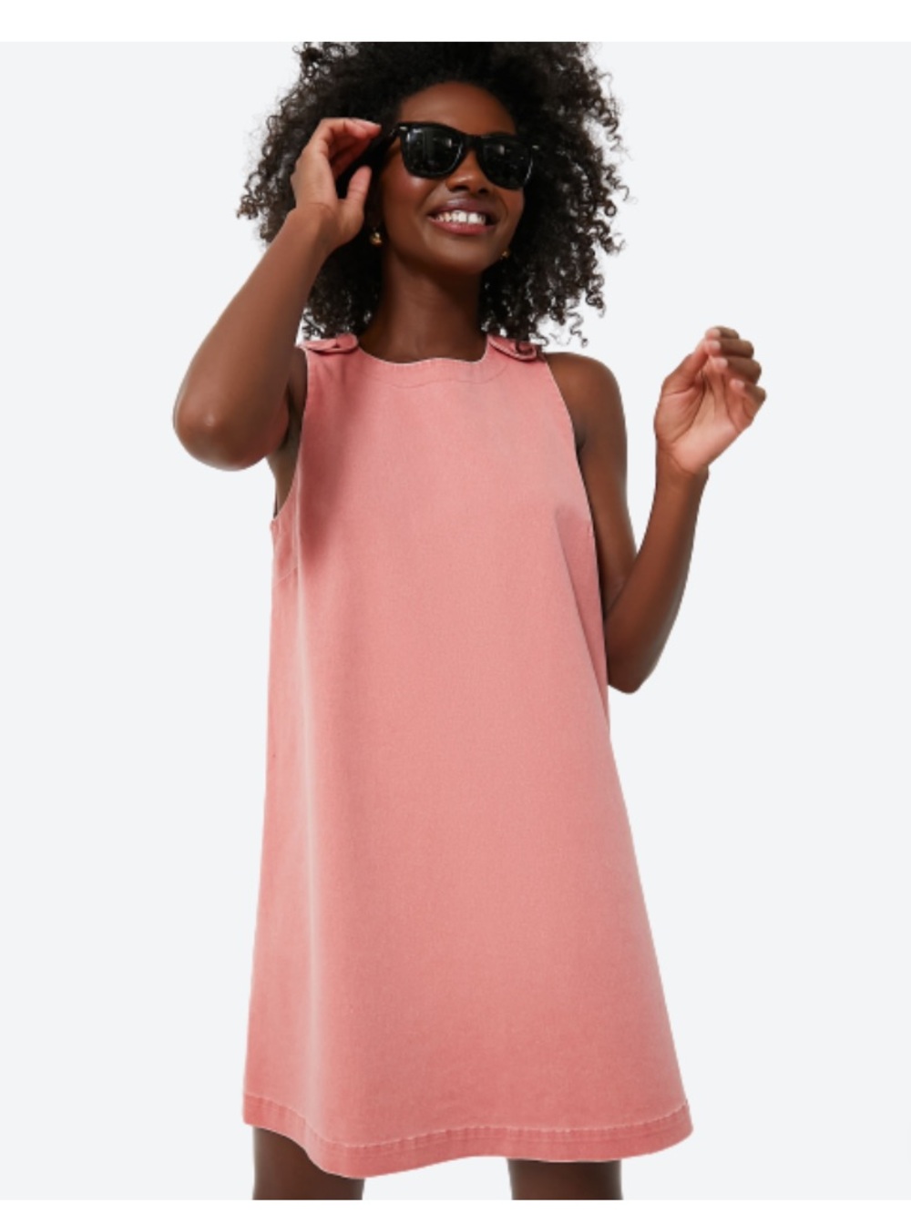 NWT Tuckernuck Nantucket Red Stretch Twill Grace Dress sz large